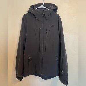 Strafe Mens Hayden Ski Jacket, Green/Grey, Insulated, Small